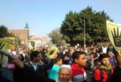 انطلاق مسيرة حاشدة مناهضة الانقلاب بالشرابية