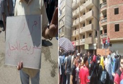 بالصور.. عزبة النخل تنتفض في أسبوع "حاميها حراميها"