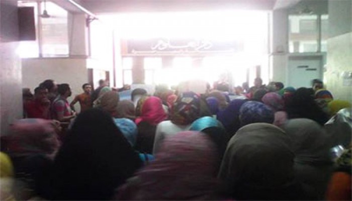 طلاب دار العلوم يتظاهرون ضد تقديم موعد الامتحانات