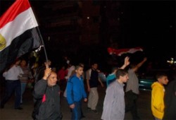 مسيرة "زايد" تهتف: "يسقط يسقط حكم السيسي محمد مرسي هو رئيسي"