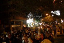مسيرة حاشدة لثوار "المهندسين" تنديدًا بالانقلاب وسياساته