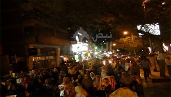 مسيرة حاشدة لثوار "المهندسين" تنديدًا بالانقلاب وسياساته