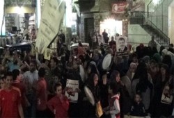 وقفة لأحرار شبرا الخيمة‬ تندد بجرائم العسكر واعتقال الحرائر