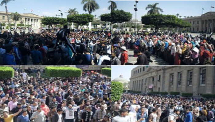 حكومة الانقلاب تنهي الامتحانات بالجامعات 22 مايو وتلغي "الميدتيرم"