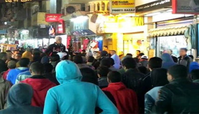 ثوار السويس يتصدون لإجرام ميليشيات الانقلاب ويواصلون مسيرتهم