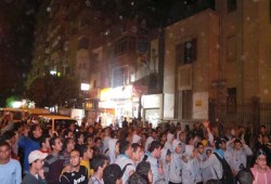 الانقلاب يهاجم مسيرة حلوان والثوار يردون بصمود أسطوري