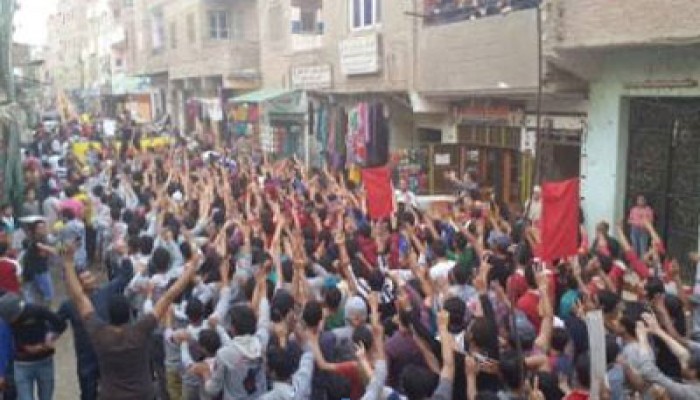 مسيرة "ألتراس السياسي" تجوب شوارع كرداسة رفضًا للانقلاب