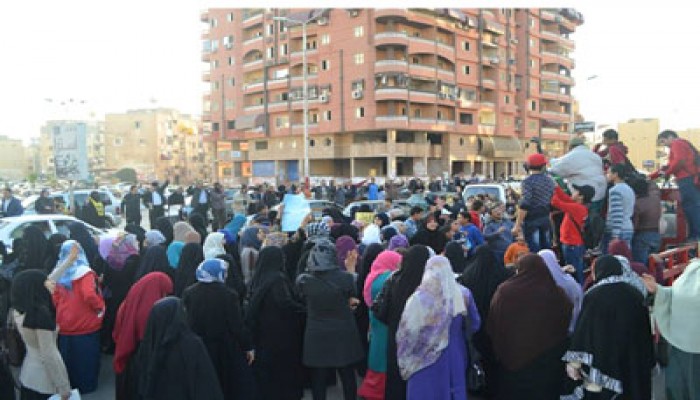 بورسعيد تندد بالانقلاب الفاشي في مسيرتين حاشدتين