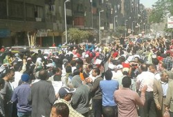 بالصور.. مسيرة المطرية تطوف المنطقة في حشود هائلة