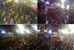 بالصور.. "يوم من رابعة" في "ناهيا" بعنوان الحرية للمعتقلين