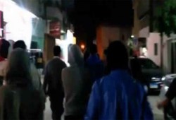 قوات الانقلاب تطلق الرصاص على مسيرة بالإسماعيلية وتهرب من ألعاب نارية