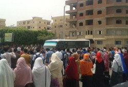 وقفة ومسيرة لطلاب جامعة السادات تندد بالغلاء الممنهج