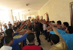فيديو.. وقفة لطلاب أزهر الزقازيق لرفض حكم العسكر وممارساته القمعية