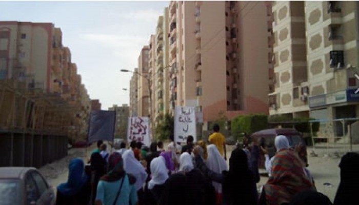 مسيرة طلابية مناهضة للانقلاب الدموي بالإسماعيلية