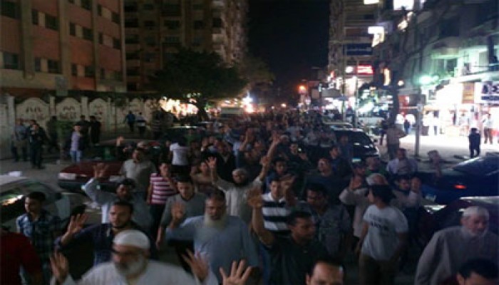 طوفان بشري من ثوار "حلوان" في مسيرة حاشدة رفضًا للانقلاب