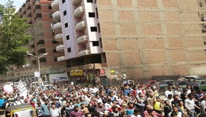 بالصور.. مسيرة حاشدة من الجامع الكبير بصفط اللبن