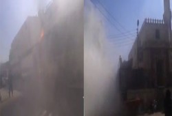 الانقلاب يعتدي على مسيرة بـ"سرس الليان" بالخرطوش ويعتقل طالبين