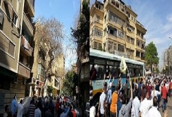 مسيرة المهندسين تجوب الشوارع والميادين برغم  أمن الانقلاب