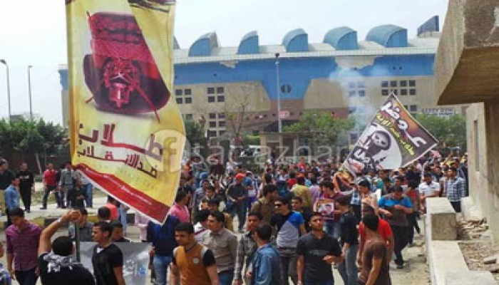 طلاب الأزهر يحتشدون بمدينة نصر ضد الانقلاب العسكري