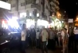 تفاعل شعبي مع مسيرة "سمالوط" بالمنيًا رفضًا للانقلاب وأزماته