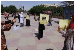 بالصور.. إبداع حرائر جامعة حلوان