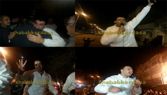 احتفالية كبرى لأهالي "كرداسة" للمحررين من معتقلات الانقلاب