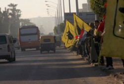 الإسكندرية.. سلاسل بشرية بـ"برج العرب" لإسقاط الانقلاب