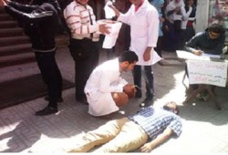 يوم ساخر لطلاب دار علوم بجامعة القاهرة