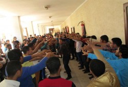 فيديو.. مسيرة لطلاب أزهر الزقازيق ضمن فعاليات عاش نضال الطلبة