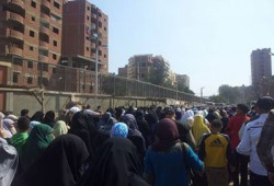 ميليشيات الانقلاب تفشل في فض مسيرة المرج وعزبة النخل