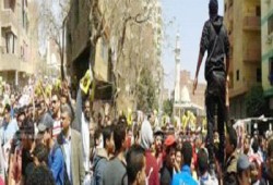 ثوار العمرانية يدعمون نضال الطلبة بمسيرة حاشدة رافضة للانقلاب
