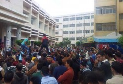 مباشر.. طلاب جامعة الزقازيق يواصلون انتفاضتهم ضد الانقلاب