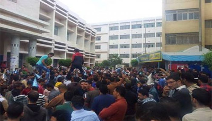 مباشر.. طلاب جامعة الزقازيق يواصلون انتفاضتهم ضد الانقلاب