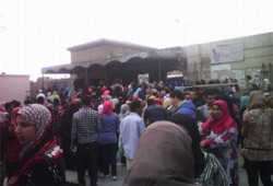 إخلاء جامعة القاهرة من الطلاب والموظفين