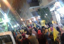 مسيرة حاشدة لثوار "المعادي" تنند بإجرام الانقلاب