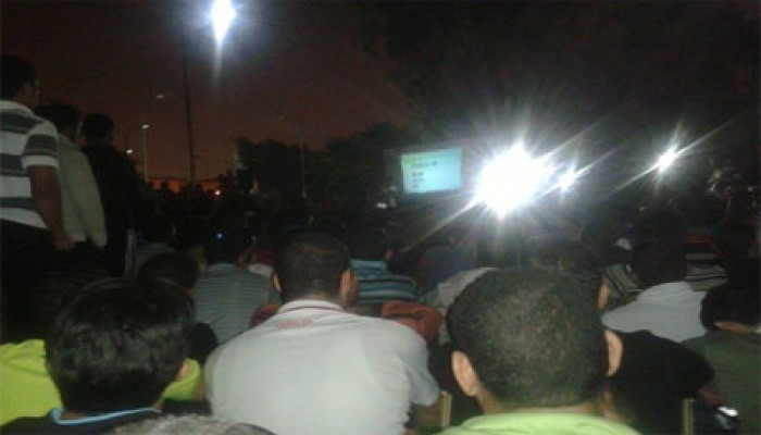 عرض سينيمائي بمدينة اﻷزهر لتوضيح الانتهاكات ضد الطلاب