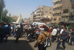 إغلاق شارع اﻷزهر احتجاجًا على مقتل طالبين بالمدينة الجامعية