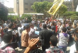 وقفة بأزهر "الدراسة" للتنديد بمقتل طالبين بالمدينة الجامعية