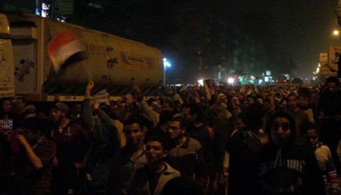 أهالي المطرية ينتفضون ضد الانقلاب ويطالبون بالقصاص للشهداء