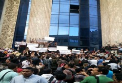 بالصور.. وقفة حاشدة للصحفيين للمطالبة بالقصاص