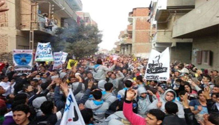 مسيرتان ليليتان بالزقازيق وههيا رفضًا للانقلاب وأحكامه الفاسدة
