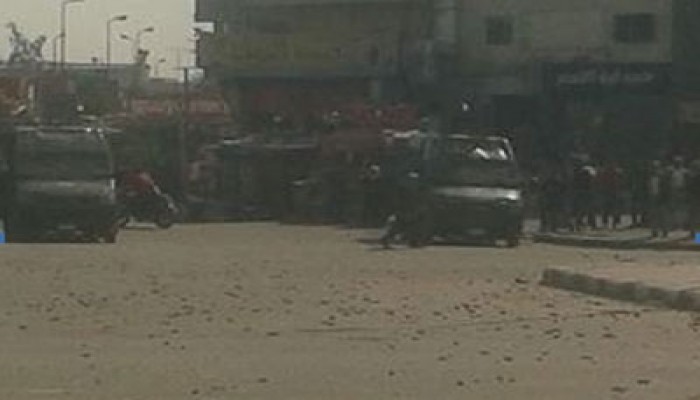 ميليشيات الانقلاب تنسحب أمام غضب ثوار الأزهر