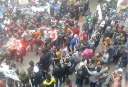 اﻷولتراس يشعل حماس الطلاب بـ"عين شمس"