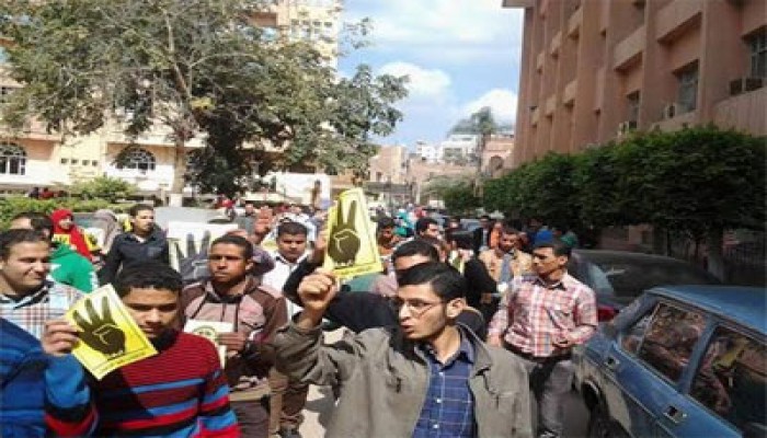 طلاب المنوفية: نحن قلب الثورة.. ولن نهدأ حتى تعود الكرامة