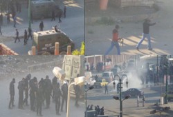 إصابة 4 بالخرطوش جراء اعتداء الأمن على مسيرة أزهر أسيوط