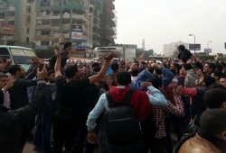 أحرار الأزهر يربكون ميليشيات الانقلاب صباح اليوم بالقرب من رابعة