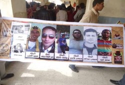 وقفة لطلاب أزهر دمياط للمطالبة بالإفراج عن زملائهم