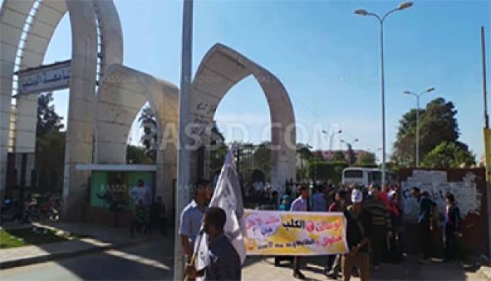 مدينة طالبات جامعة المنيا تشكو العطش