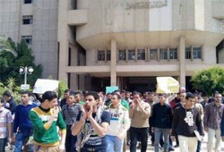 أزهر أسيوط يدشن الانتفاضة الثانية للطلاب بمسيرة حاشدة