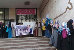 عروض صامتة لحرائر جامعة الأزهر تنديدًا بانتهاكات العسكر